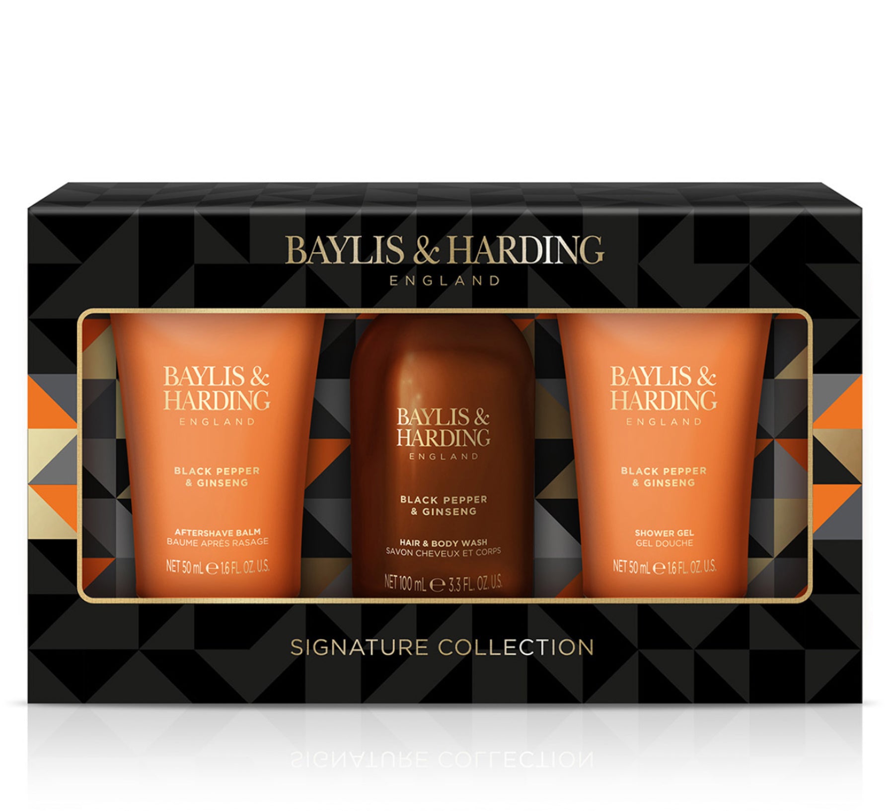 Black Pepper & Ginseng Men Mini Trio Gift Set